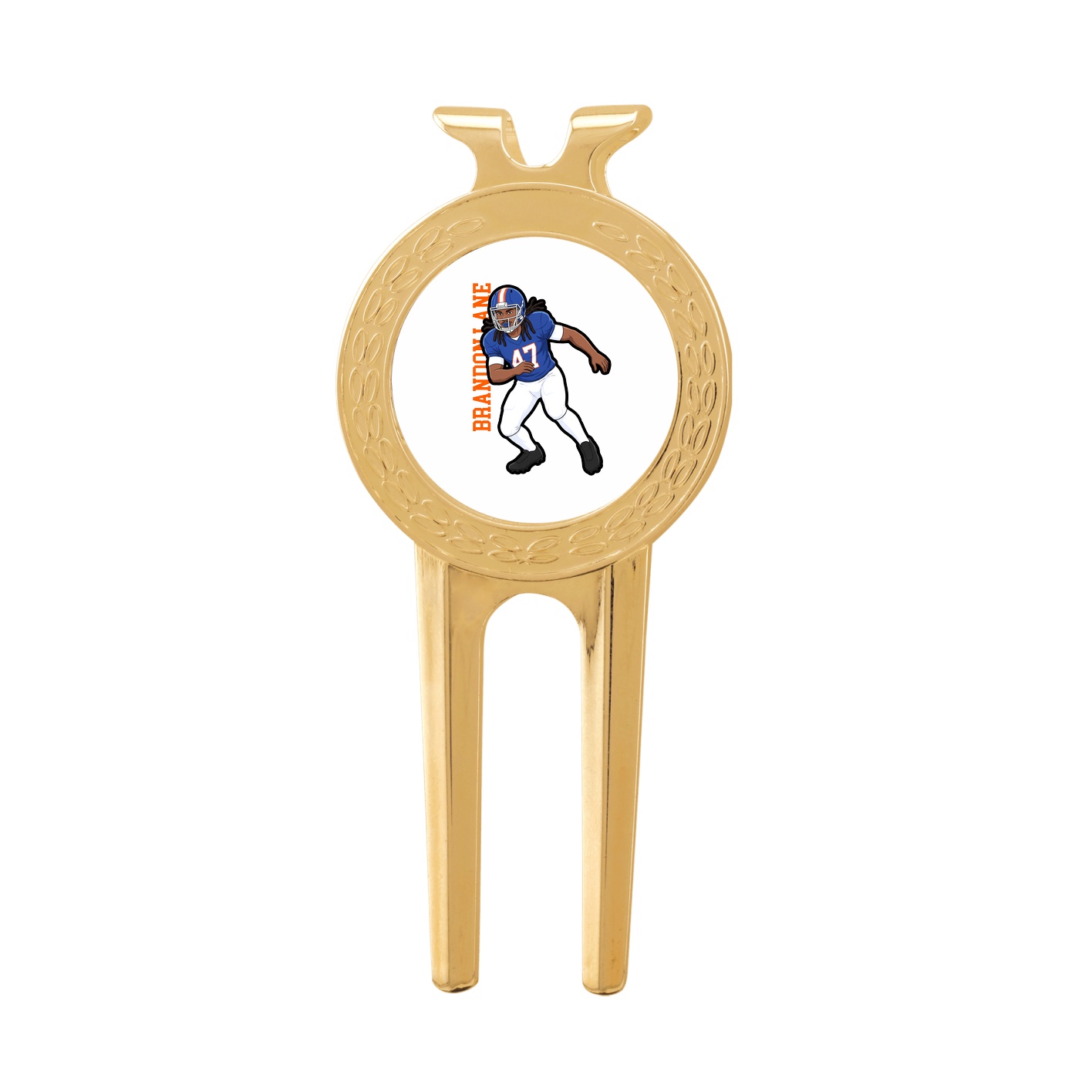 Divot Tool with Ball Marker — Name Vertical in Classic