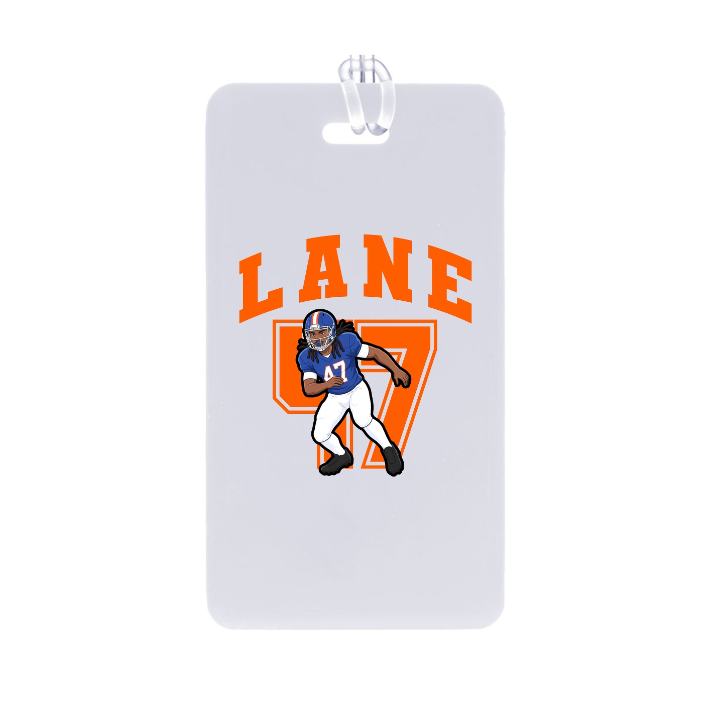 Bag Tag — Number in Classic