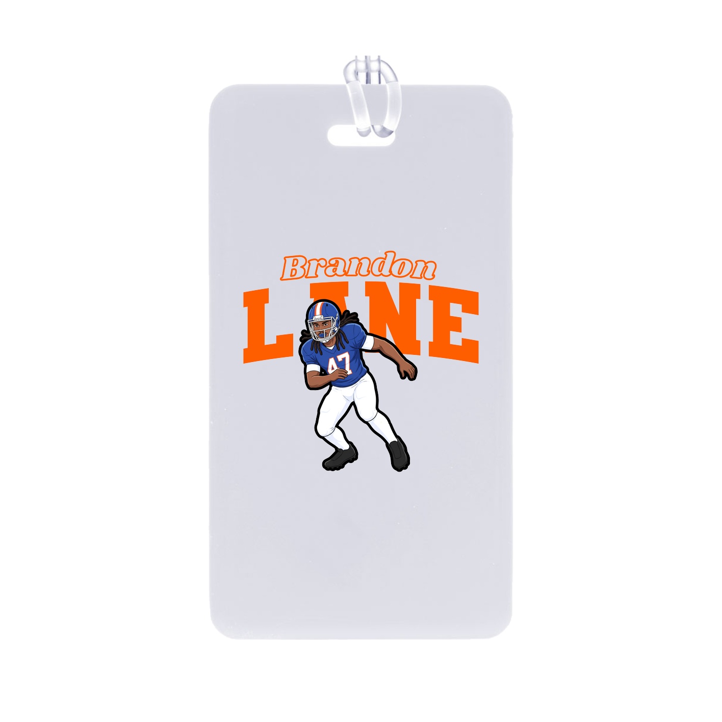 Bag Tag — Name Arch in Classic