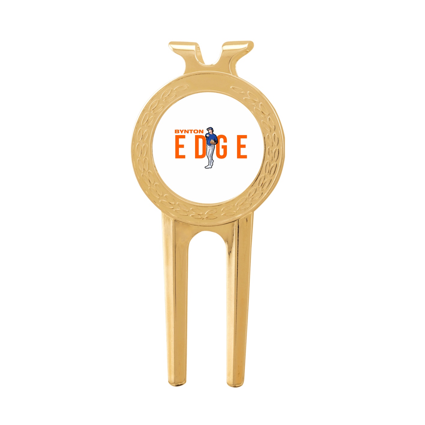 Divot Tool with Ball Marker — Player Name in Classic