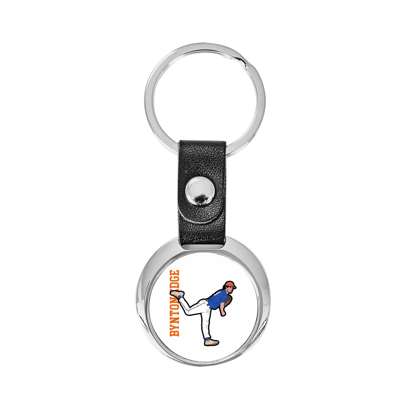Key Chain — Name Vertical in Classic