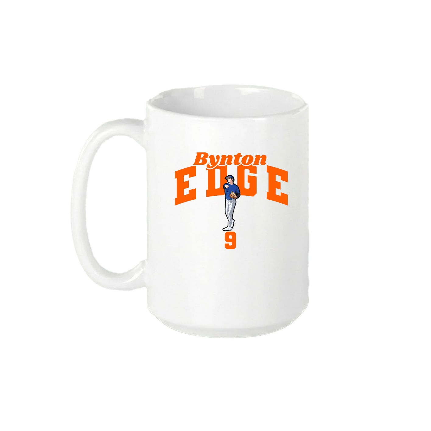 15oz Coffee Mug — Signature Arch in White