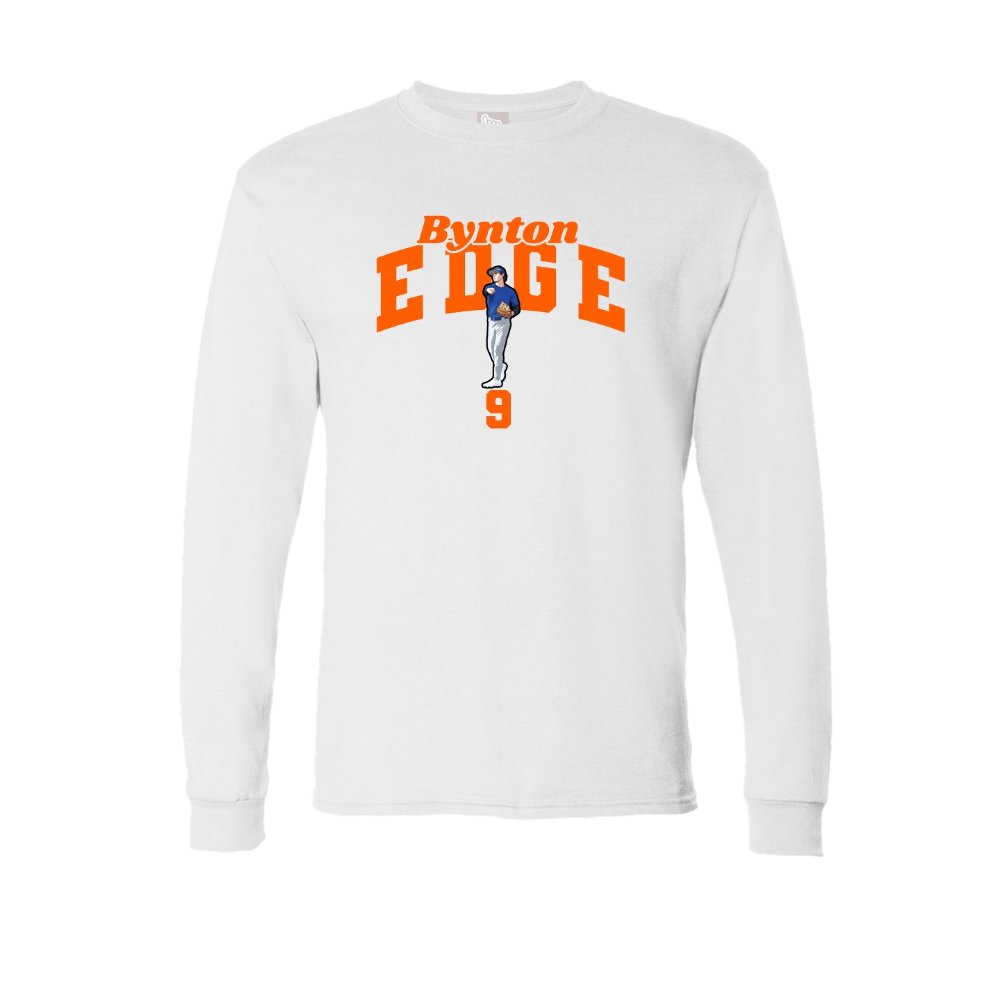 Long Sleeve Tee — Signature Arch in White