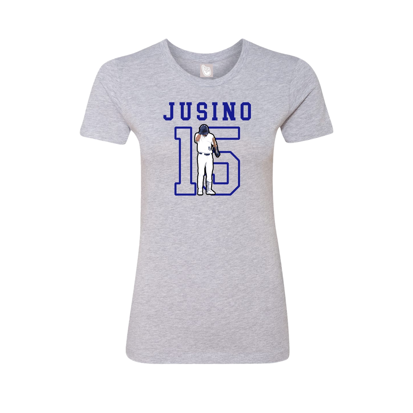 Fitted Women's Tee — Shirsey in Grey