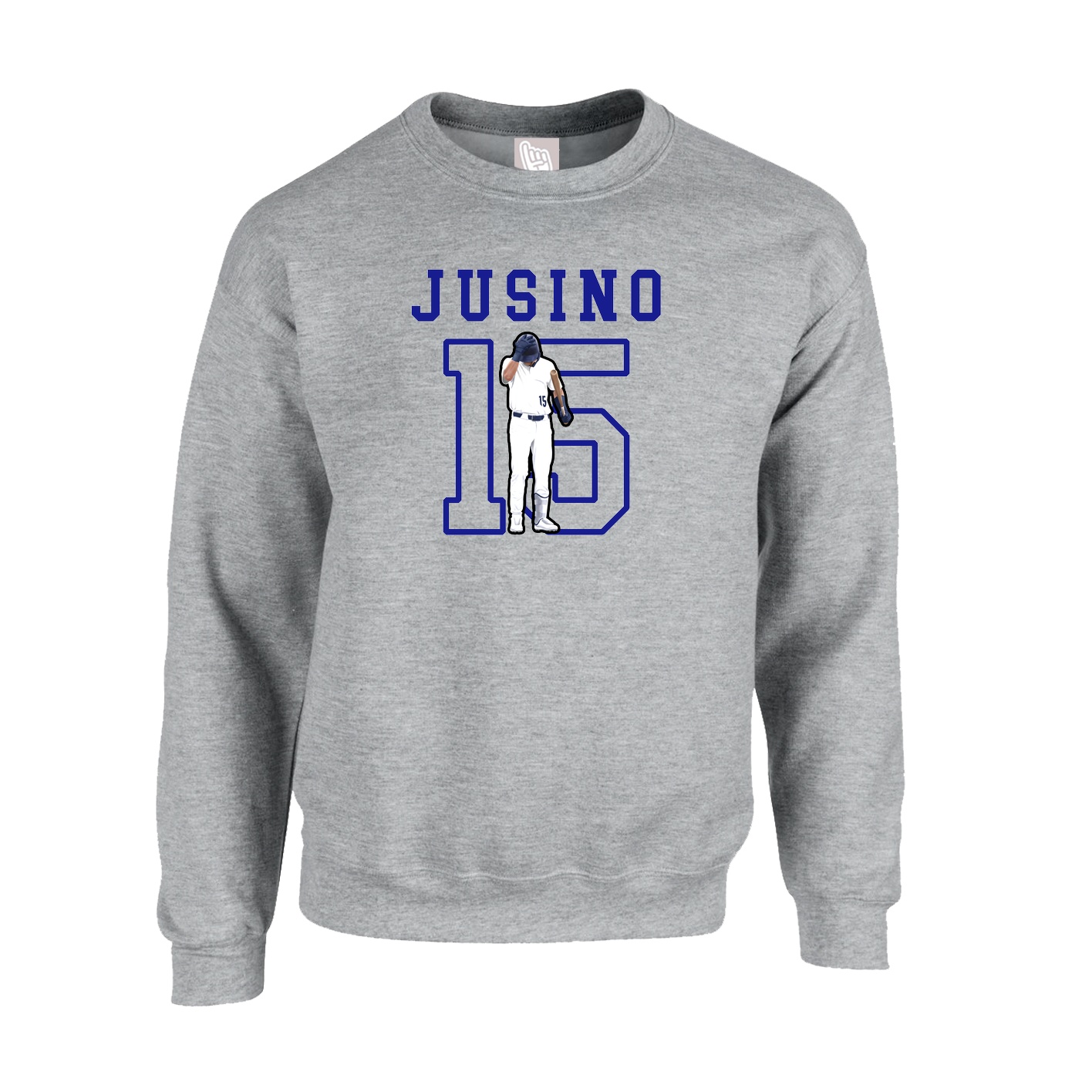 Fleece Crew — Shirsey in Grey