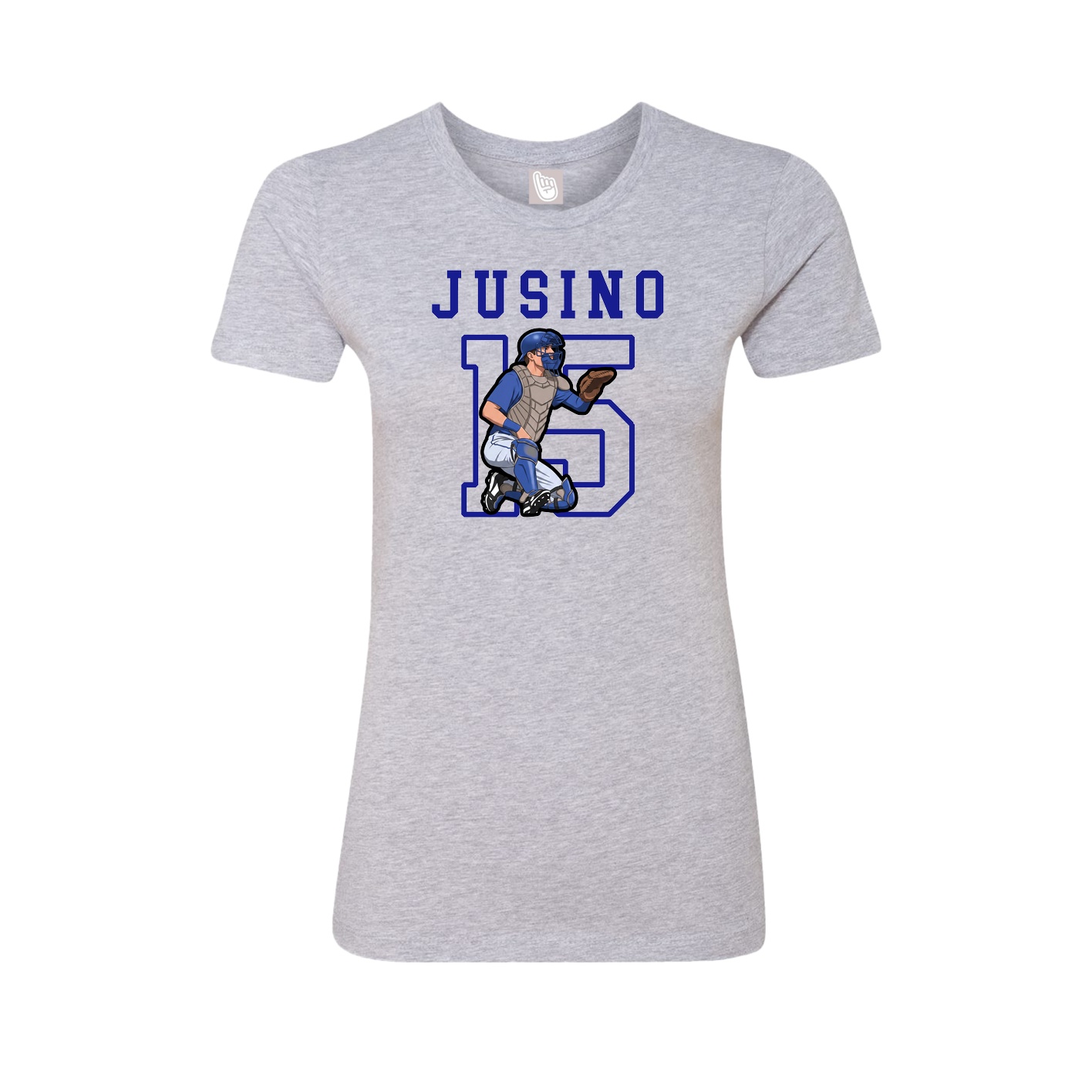 Fitted Women's Tee — Shirsey in Grey