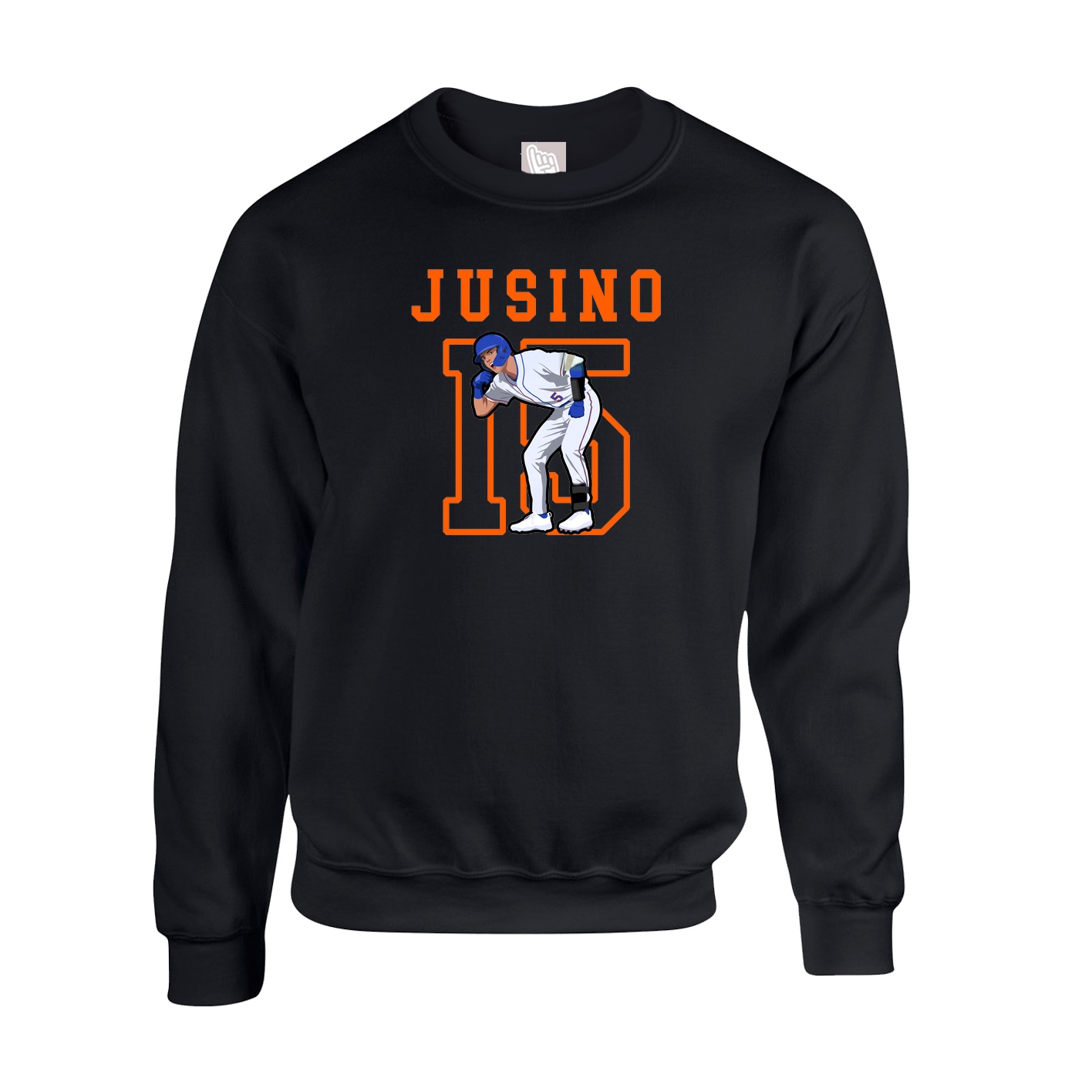Fleece Crew — Shirsey in Black