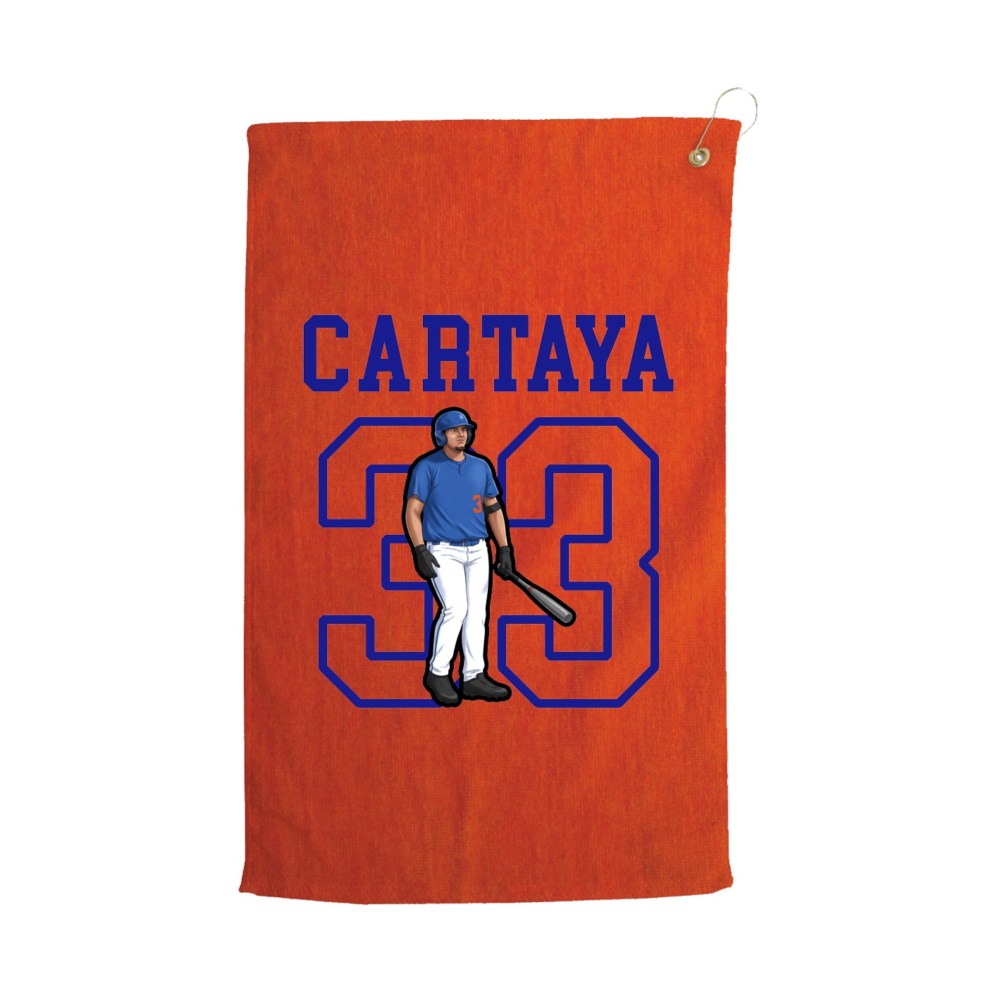 Golf Towel — Shirsey in Orange
