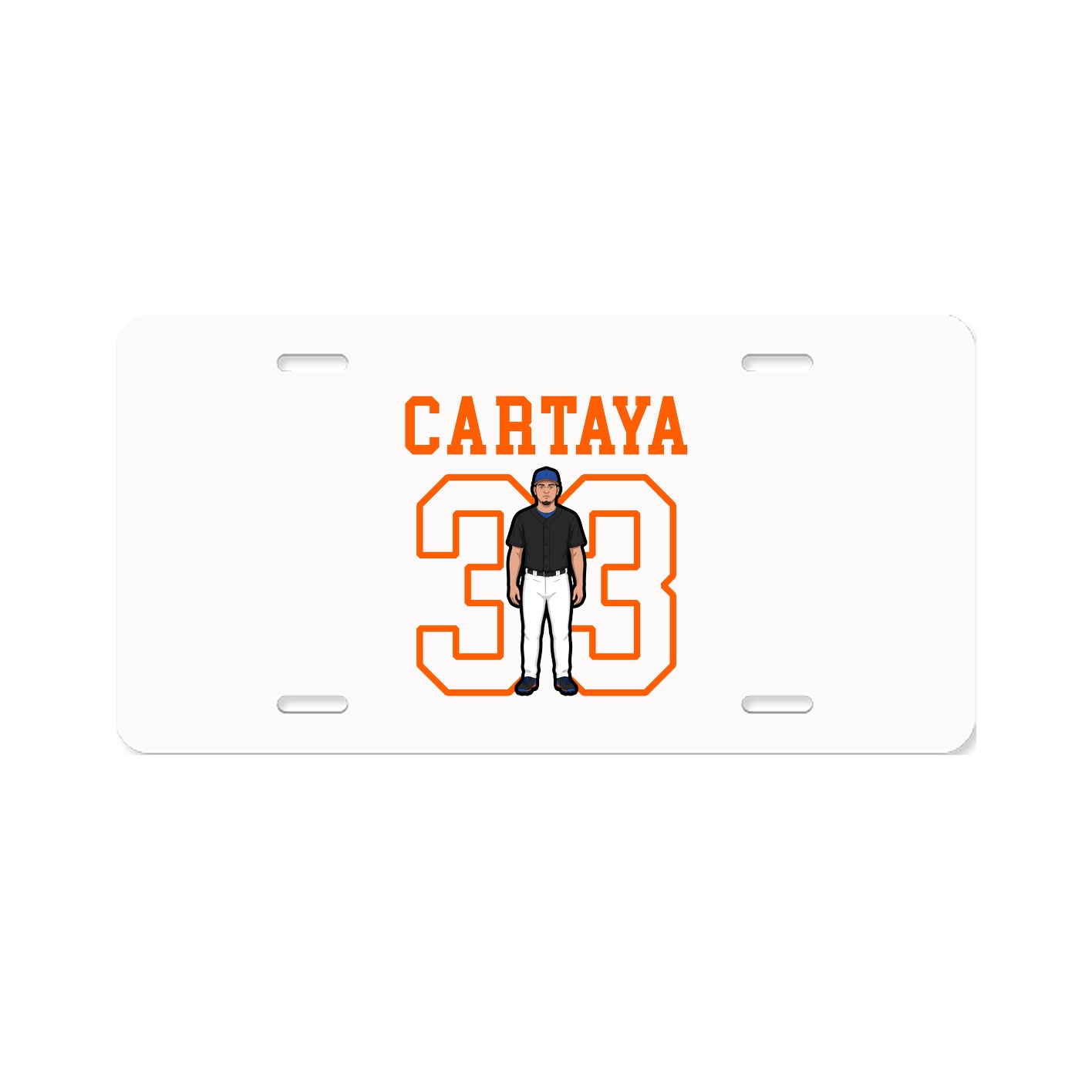 License Plate — Shirsey in Classic