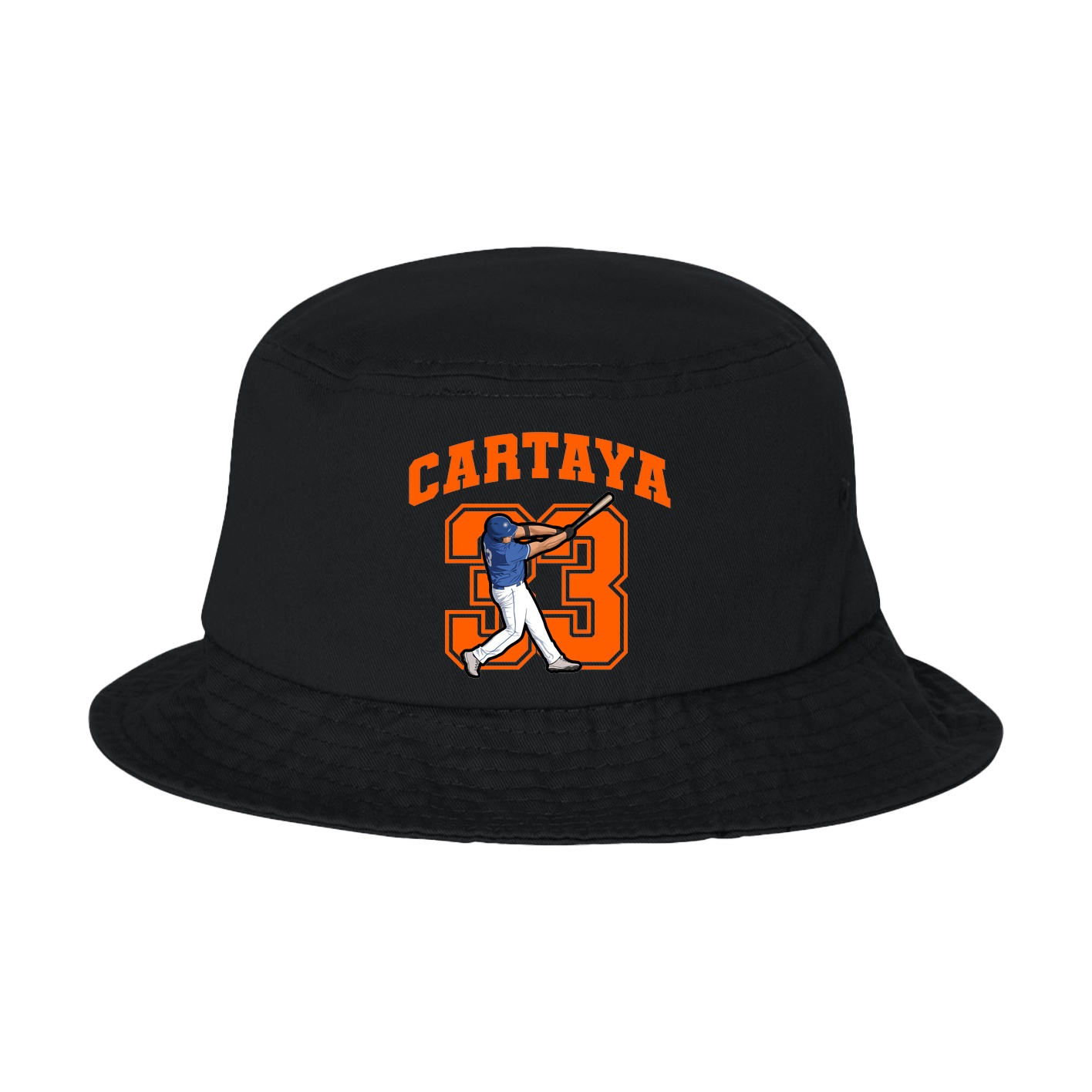 Bucket Cap — Number in Black