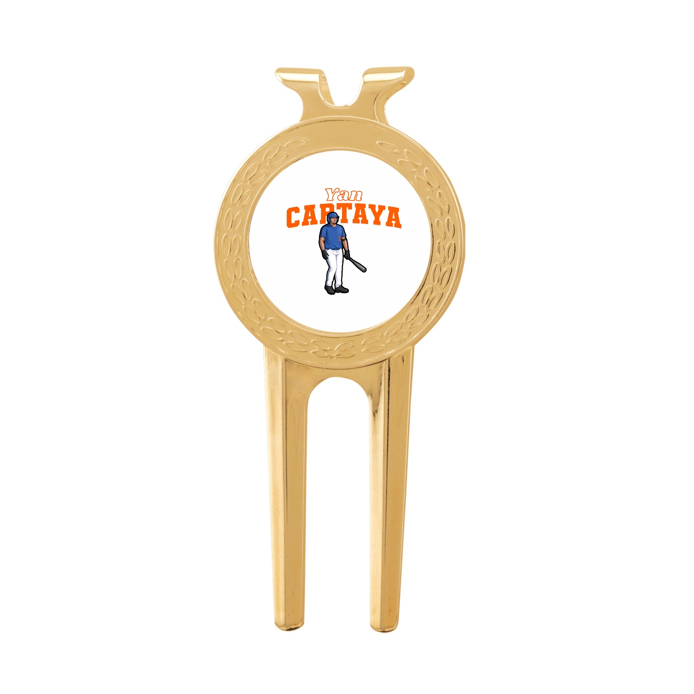 Divot Tool with Ball Marker — Name Arch in Classic