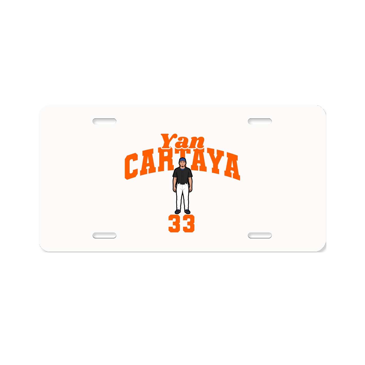 License Plate — Signature Arch in Classic