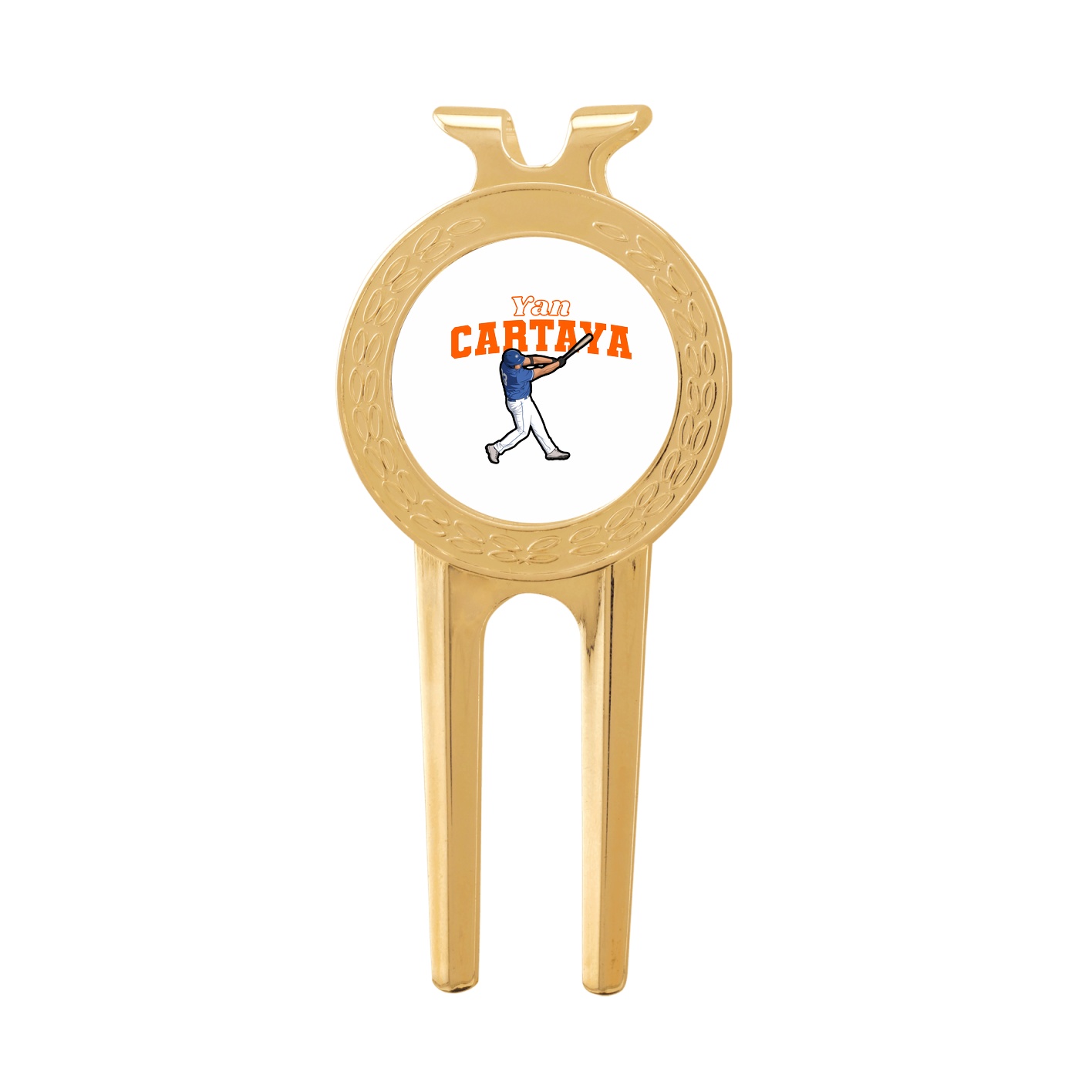 Divot Tool with Ball Marker — Name Arch in Classic