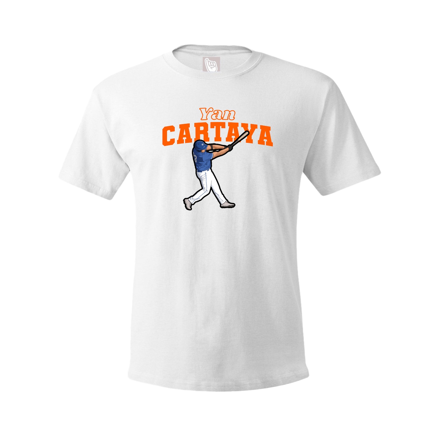 Tee — Name Arch in White