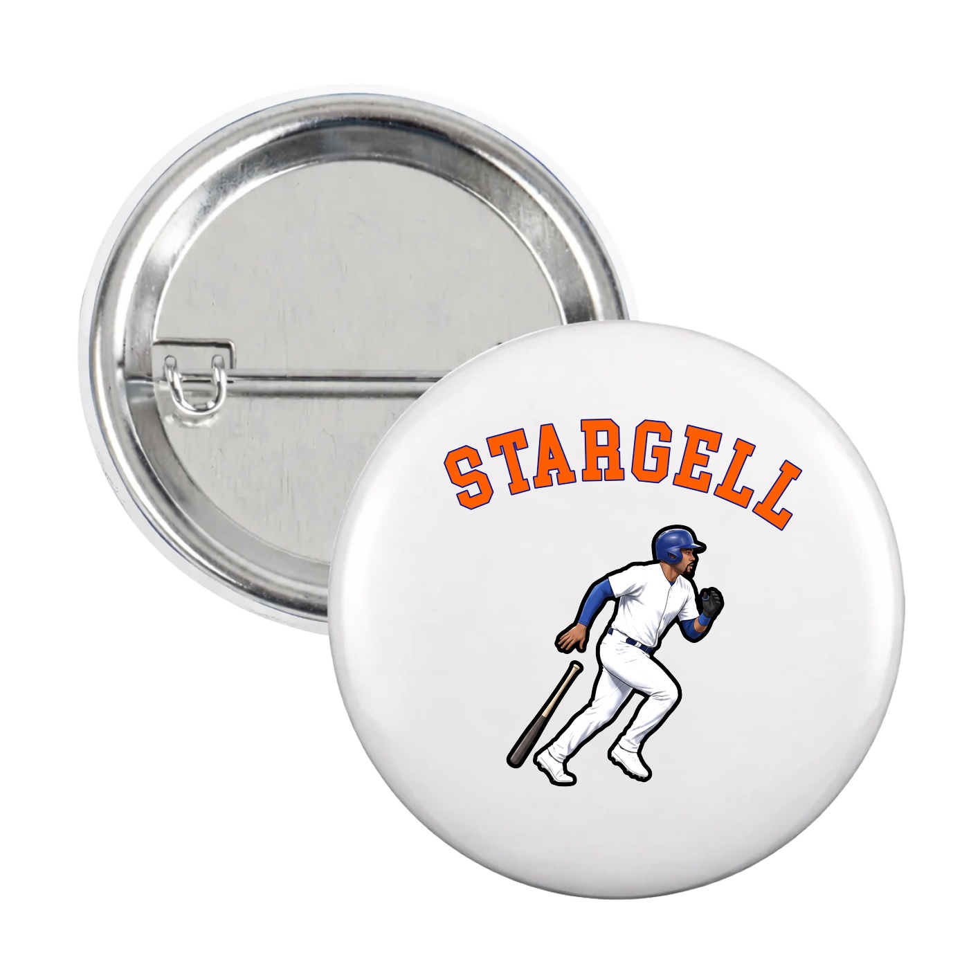 Game Day Button — Shirsey Arch in White
