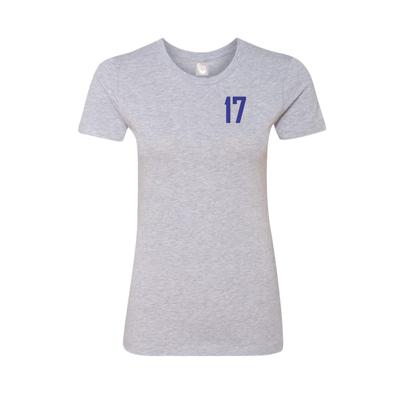 Womens Tee — Front Shirsy in Grey