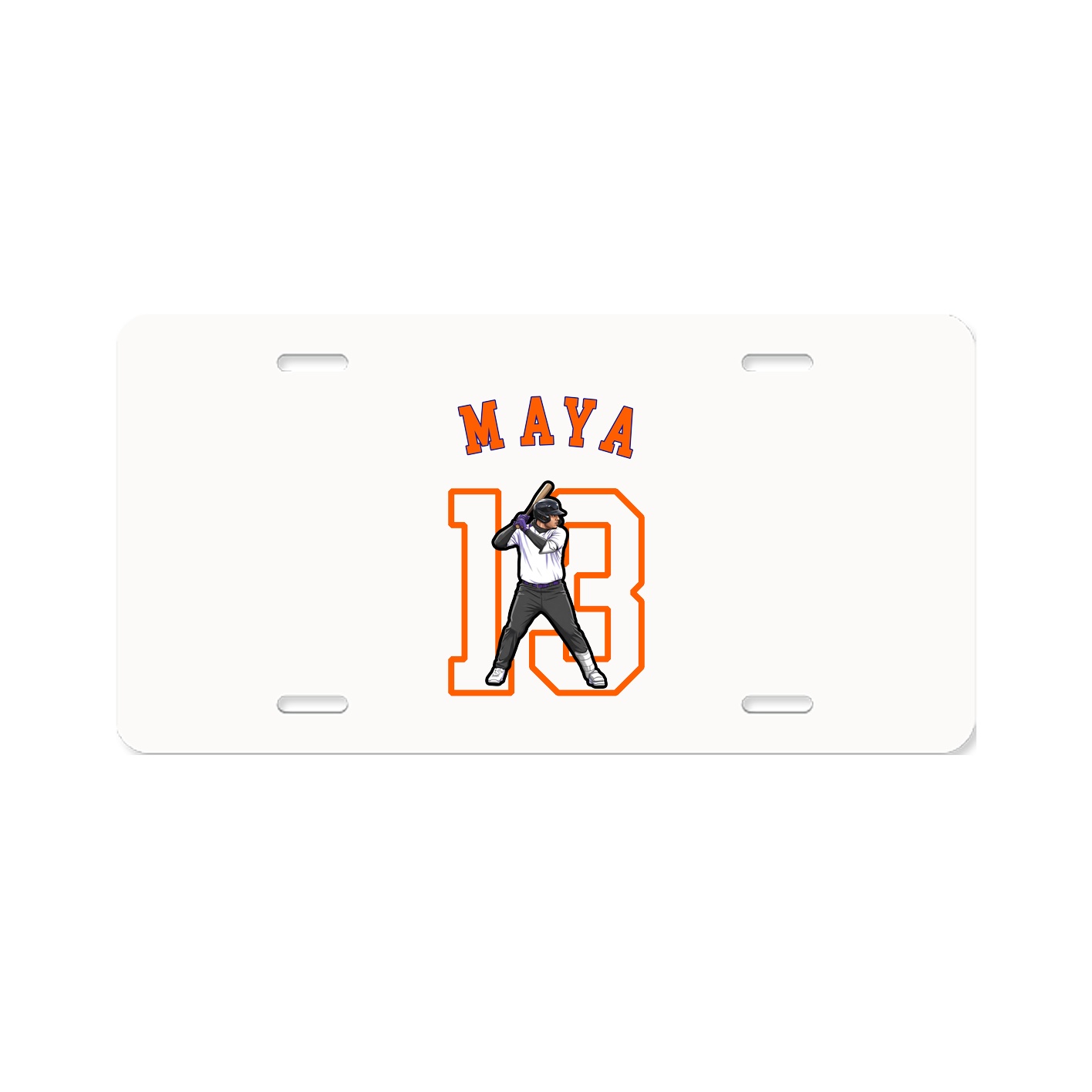 License Plate — Shirsey Arch in Classic