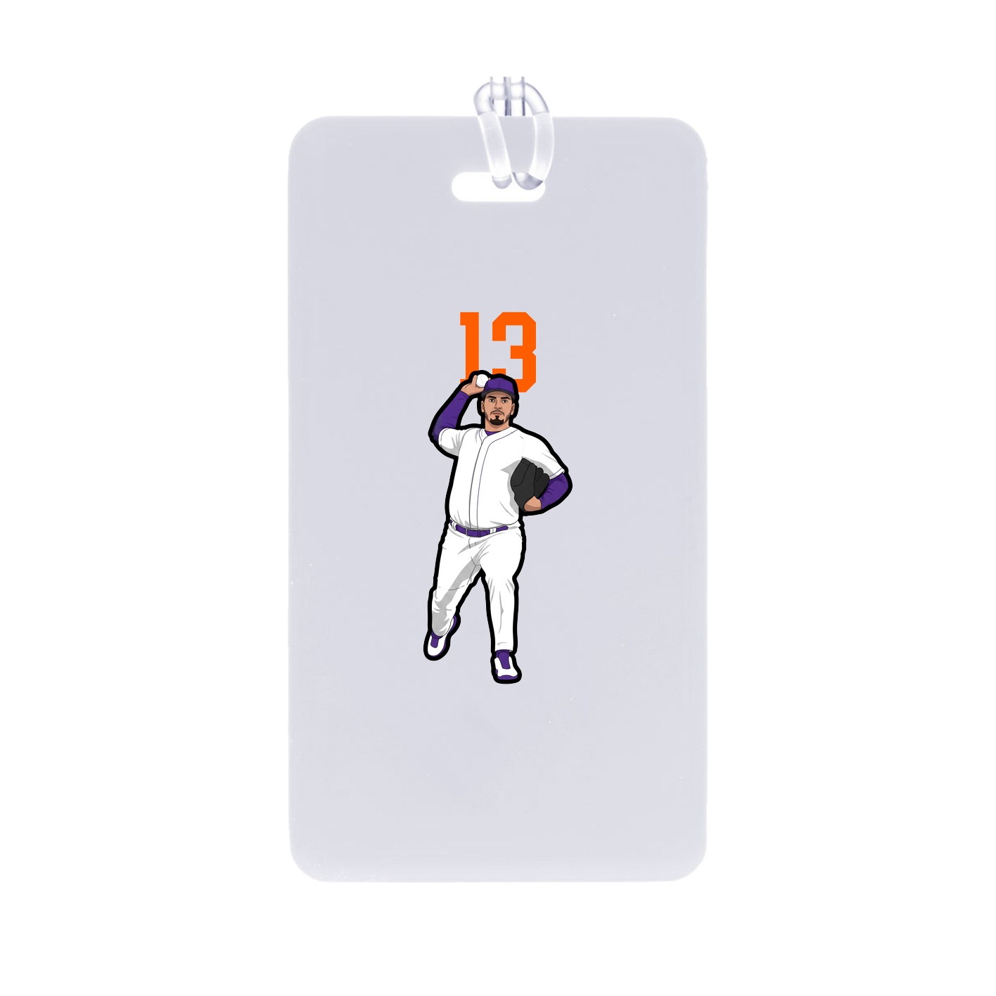Bag Tag — Number Top in Classic
