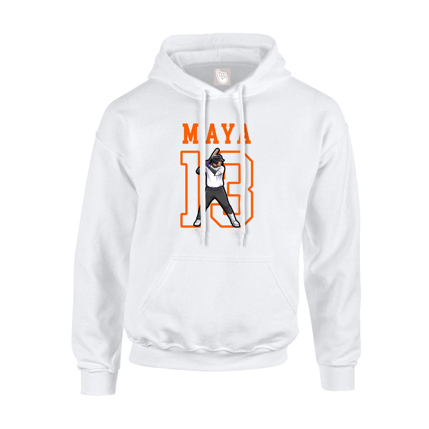 Youth Hoodie — Shirsey in White