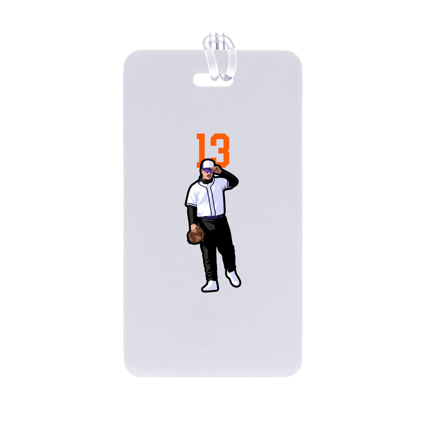 Bag Tag — Number Top in Classic