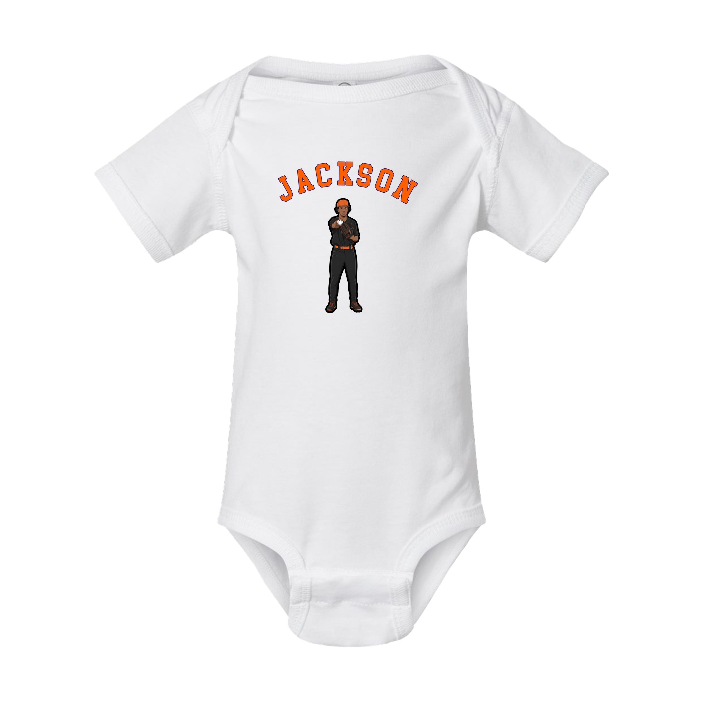Baby Onesie — Shirsey Arch in White