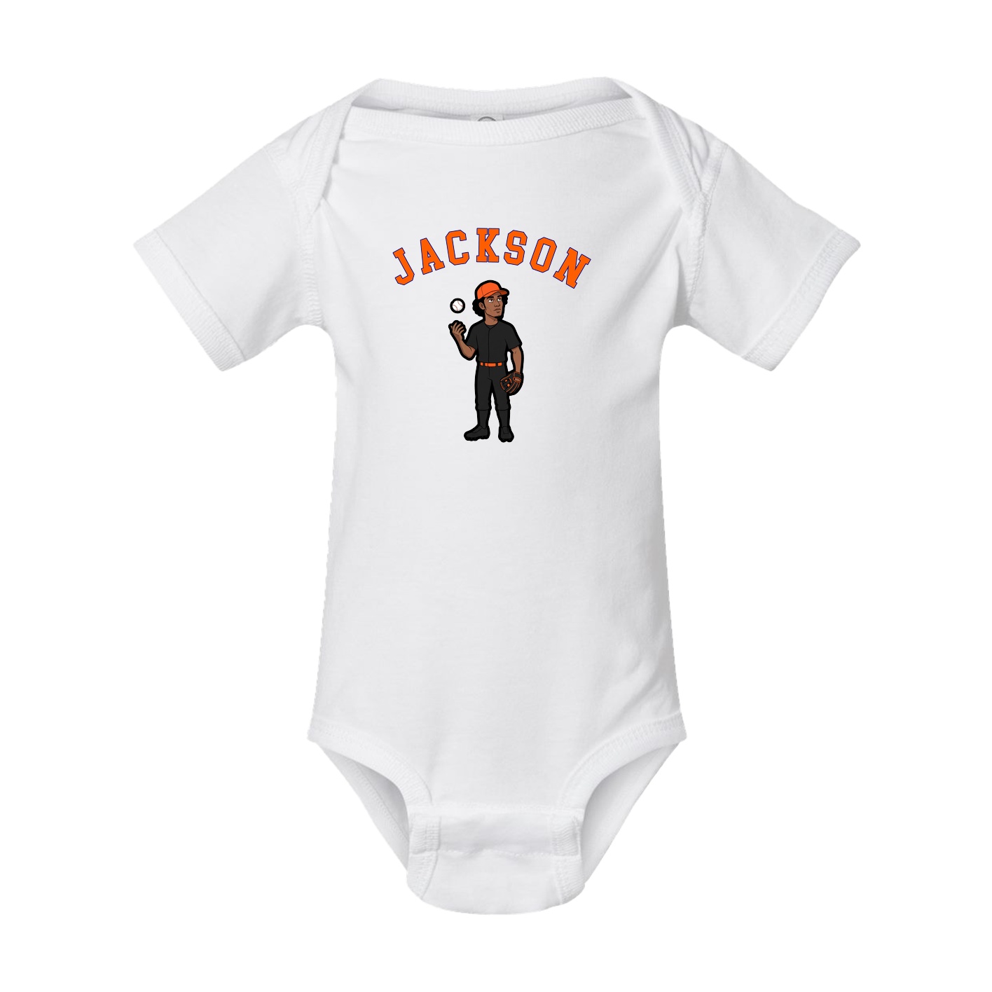 Baby Onesie — Shirsey Arch in White