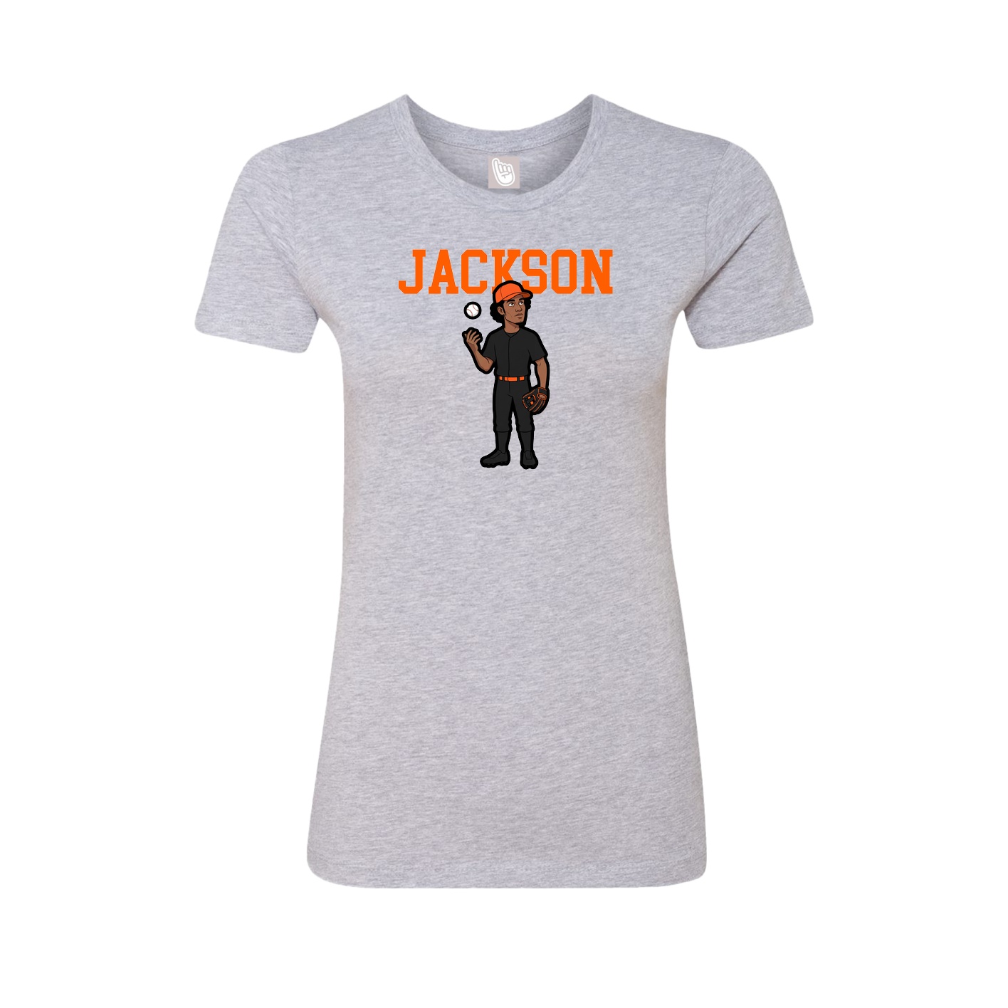 Fitted Women's Tee — Shirsey in Grey
