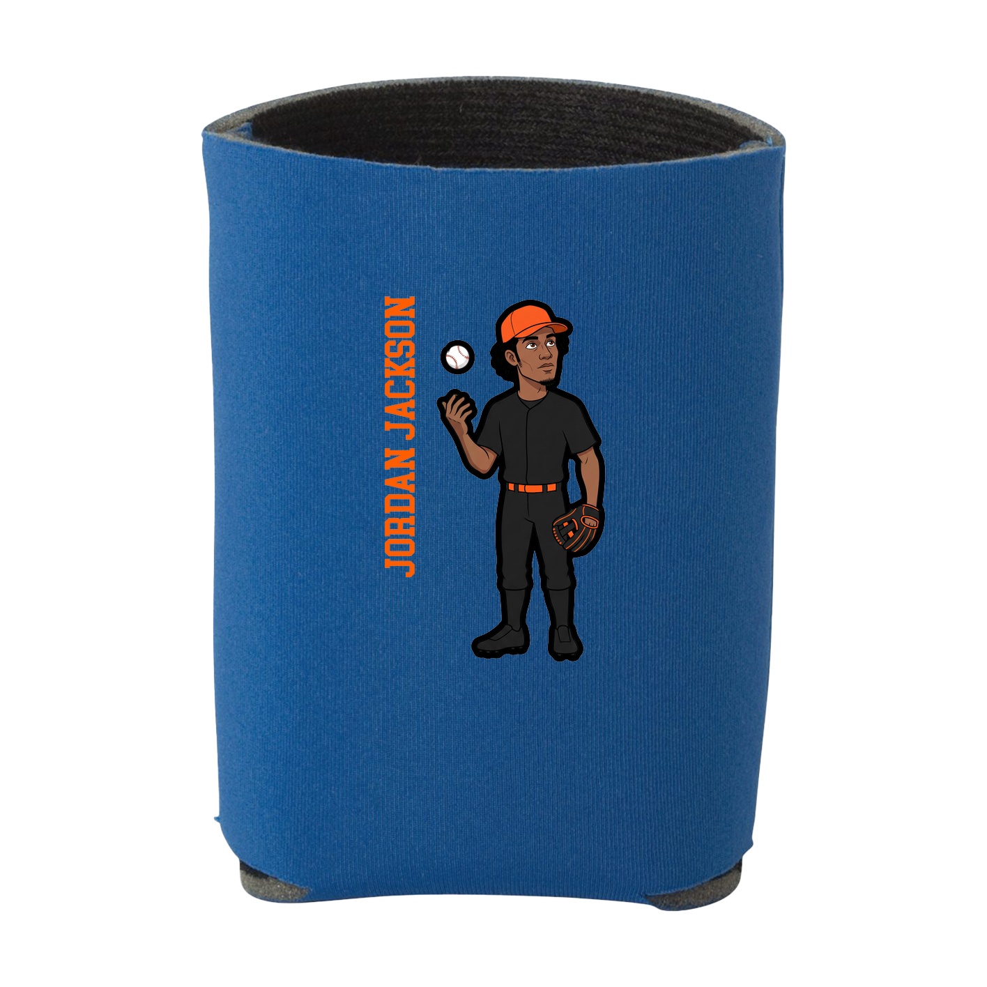 Can Holder — Name Vertical in Royal