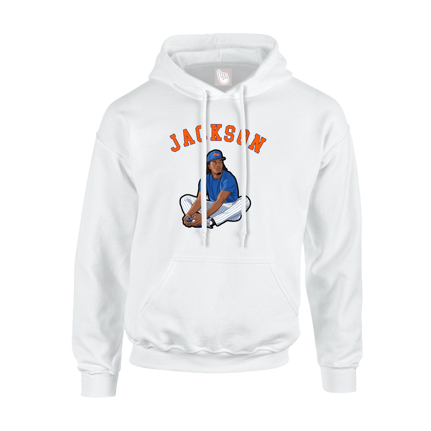 Youth Hoodie — Shirsey Arch in White