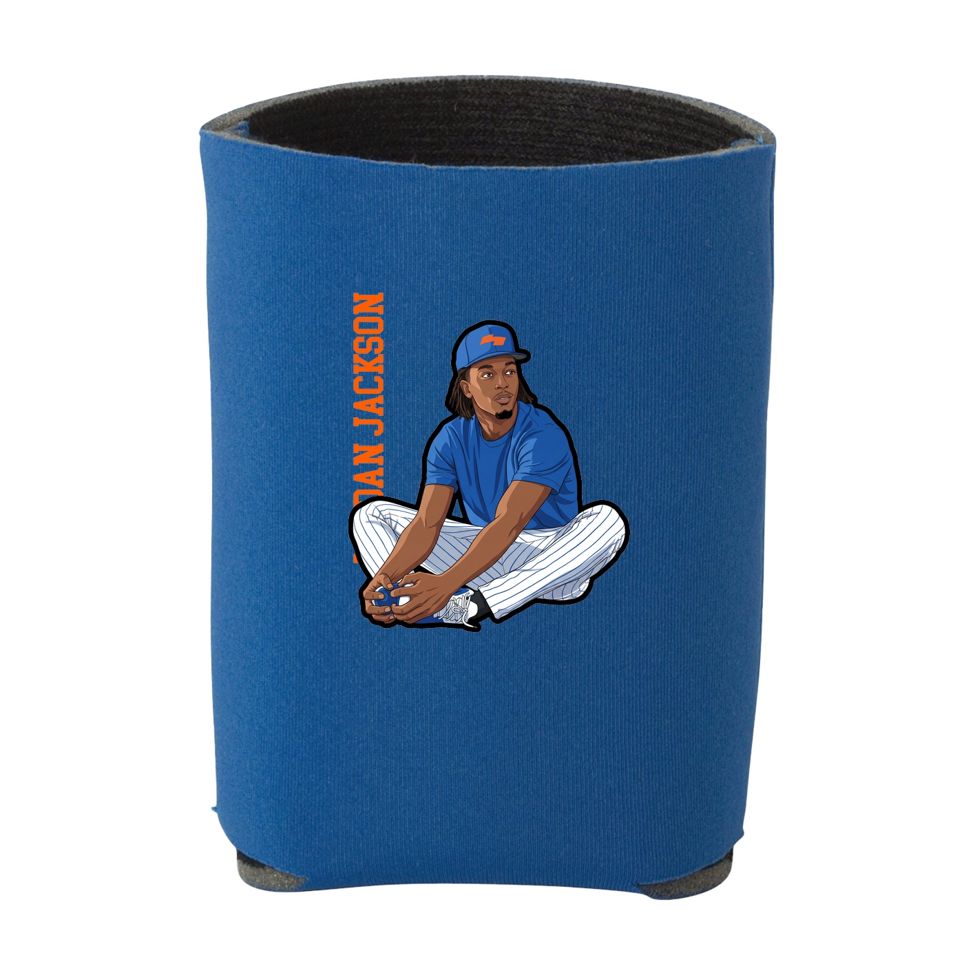 Can Holder — Name Vertical in Royal