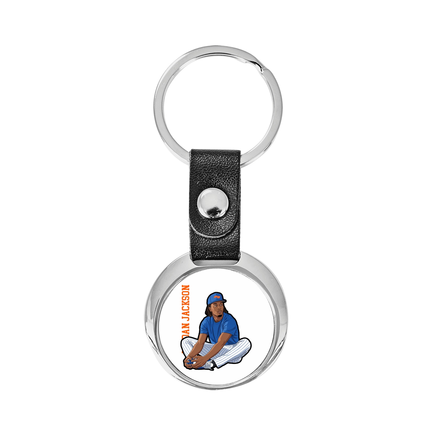 Key Chain — Name Vertical in Classic