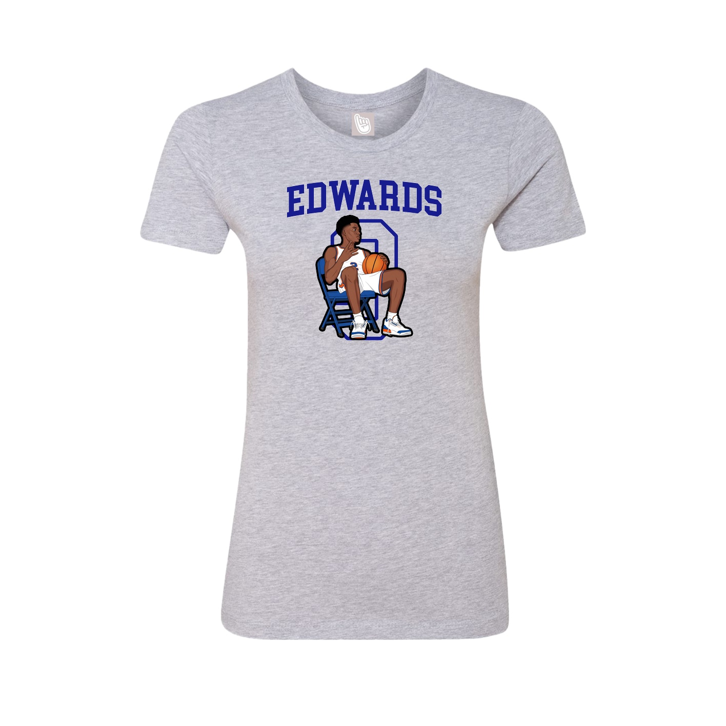 Fitted Women's Tee — Shirsey in Grey