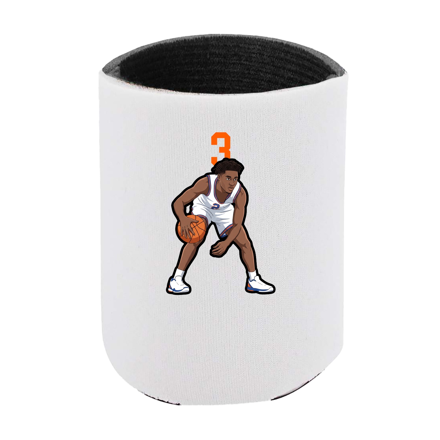 Can Holder — Number Top in White