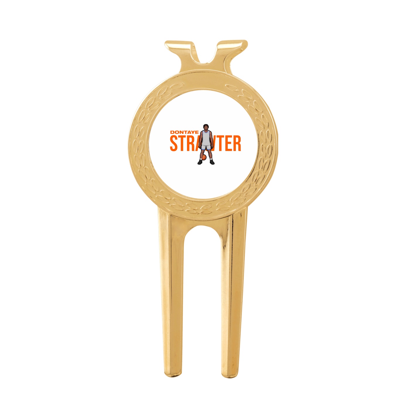 Divot Tool with Ball Marker — Player Name in Classic