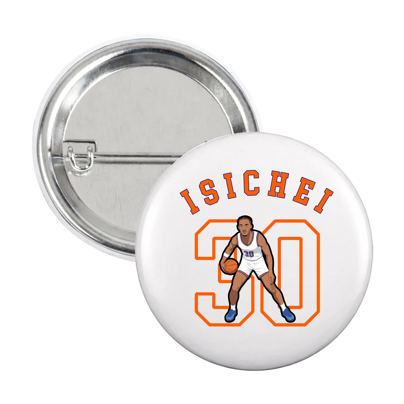 Game Day Button — Shirsey Arch in White