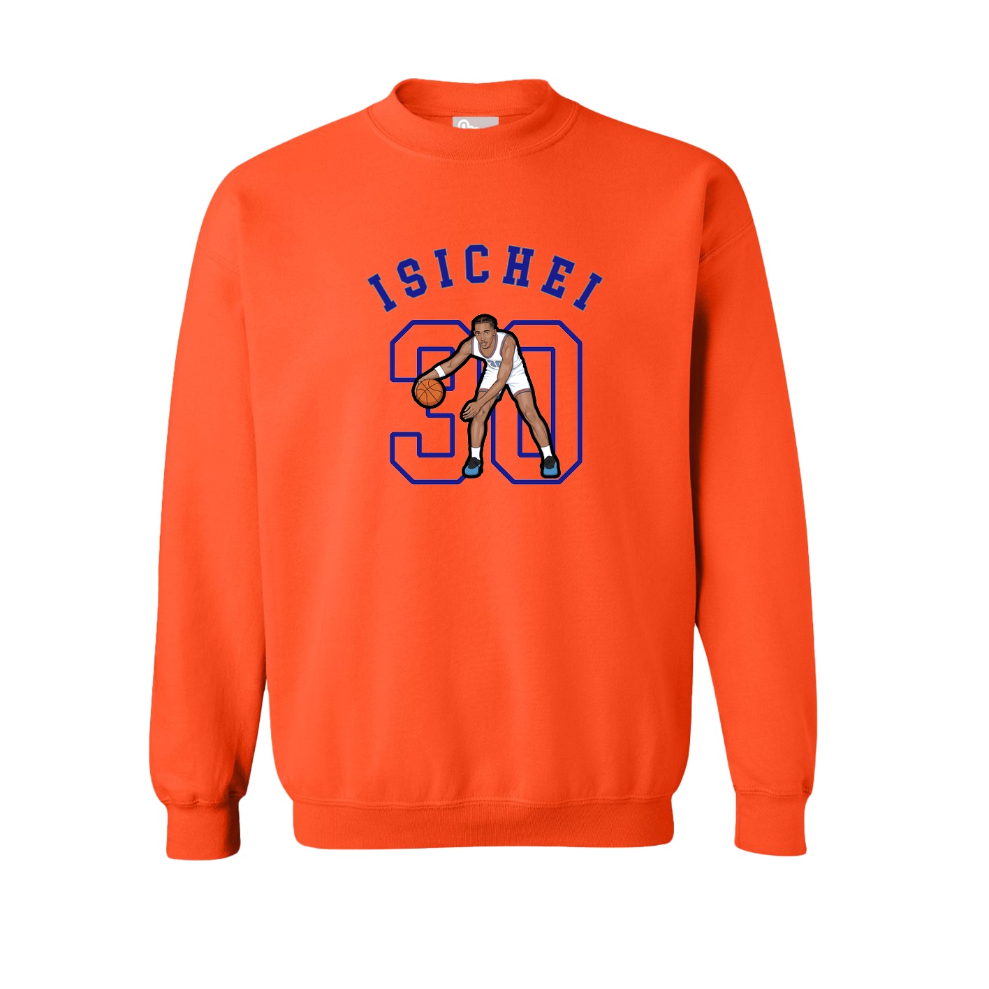 Fleece Crew — Shirsey Arch in Orange
