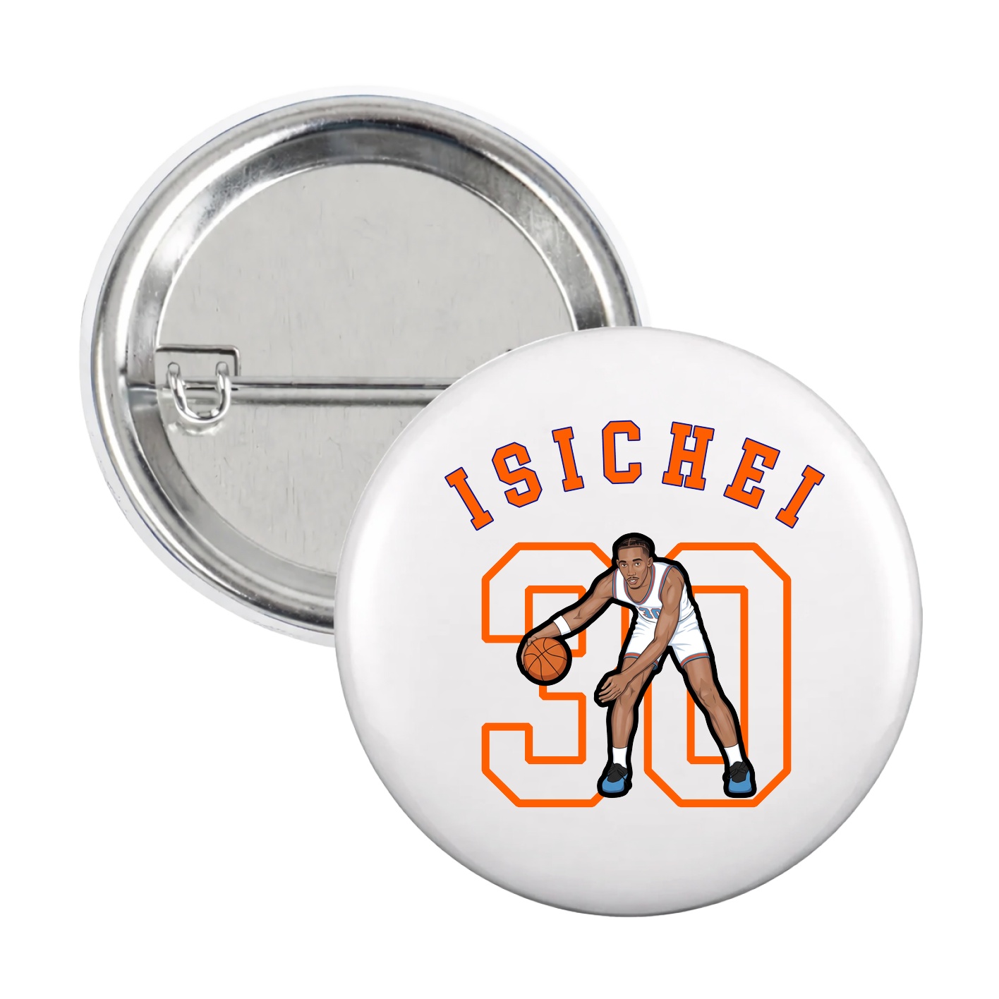 Game Day Button — Shirsey Arch in White