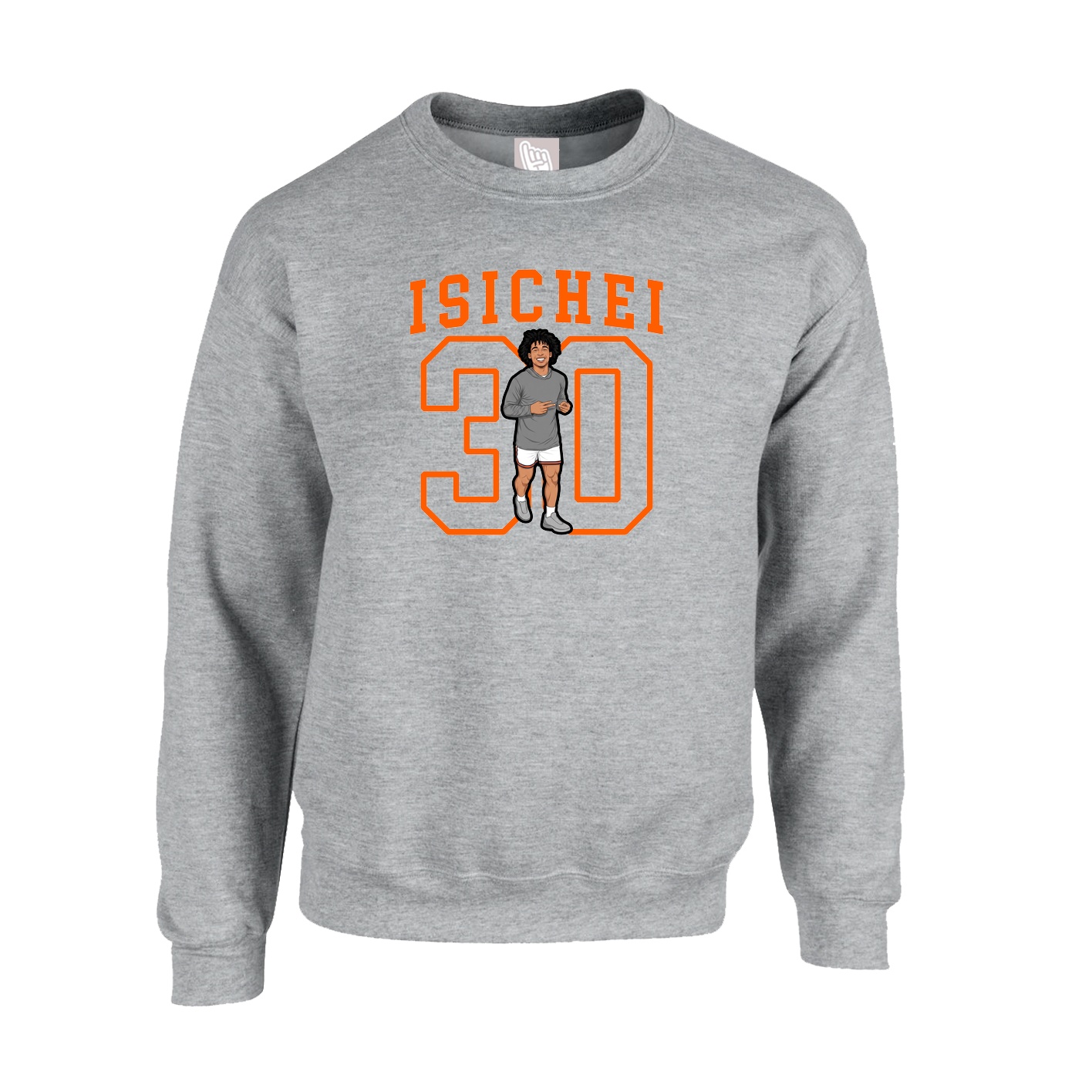 Fleece Crew — Shirsey in Grey