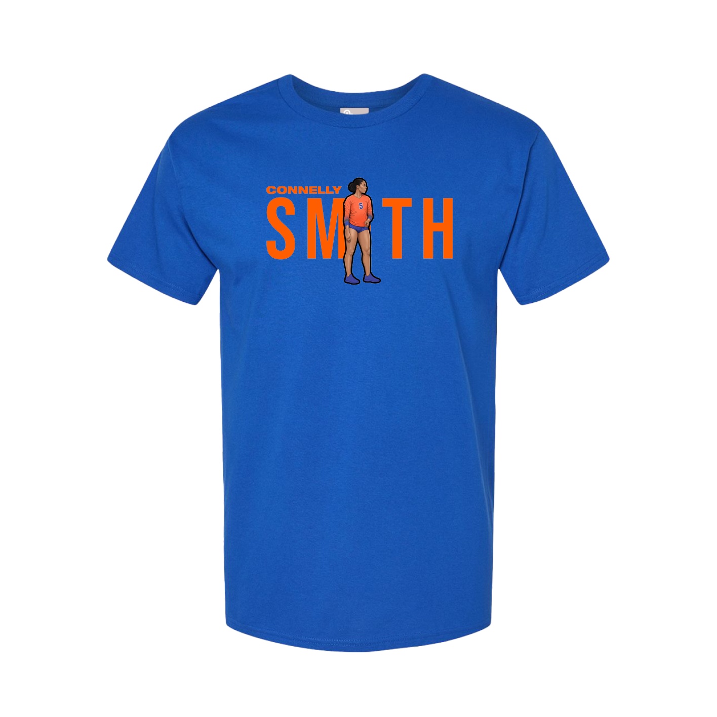Youth Tee — Player Name in Royal