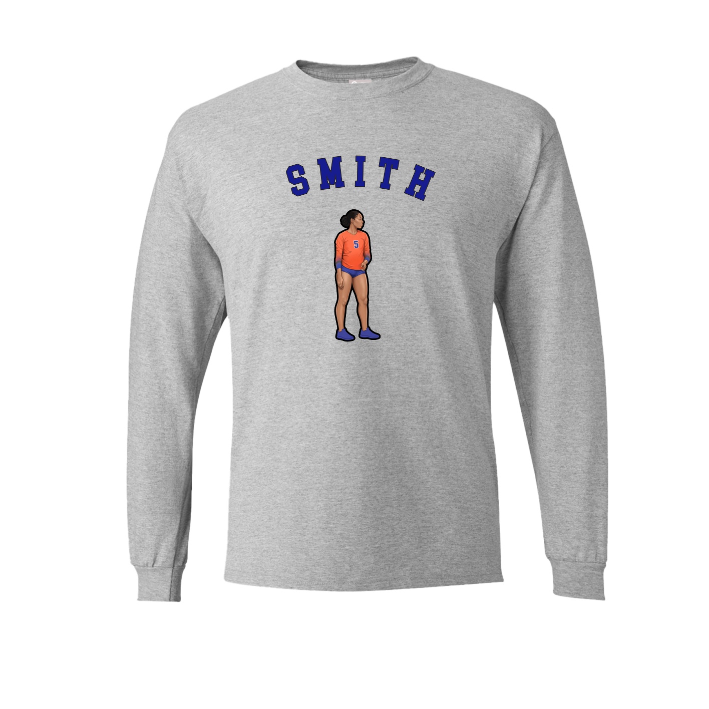 Long Sleeve Tee — Shirsey Arch in Grey