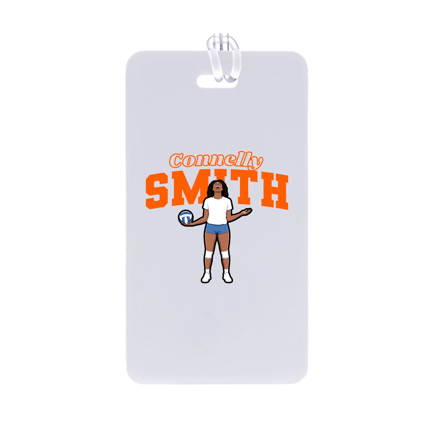 Bag Tag — Name Arch in Classic