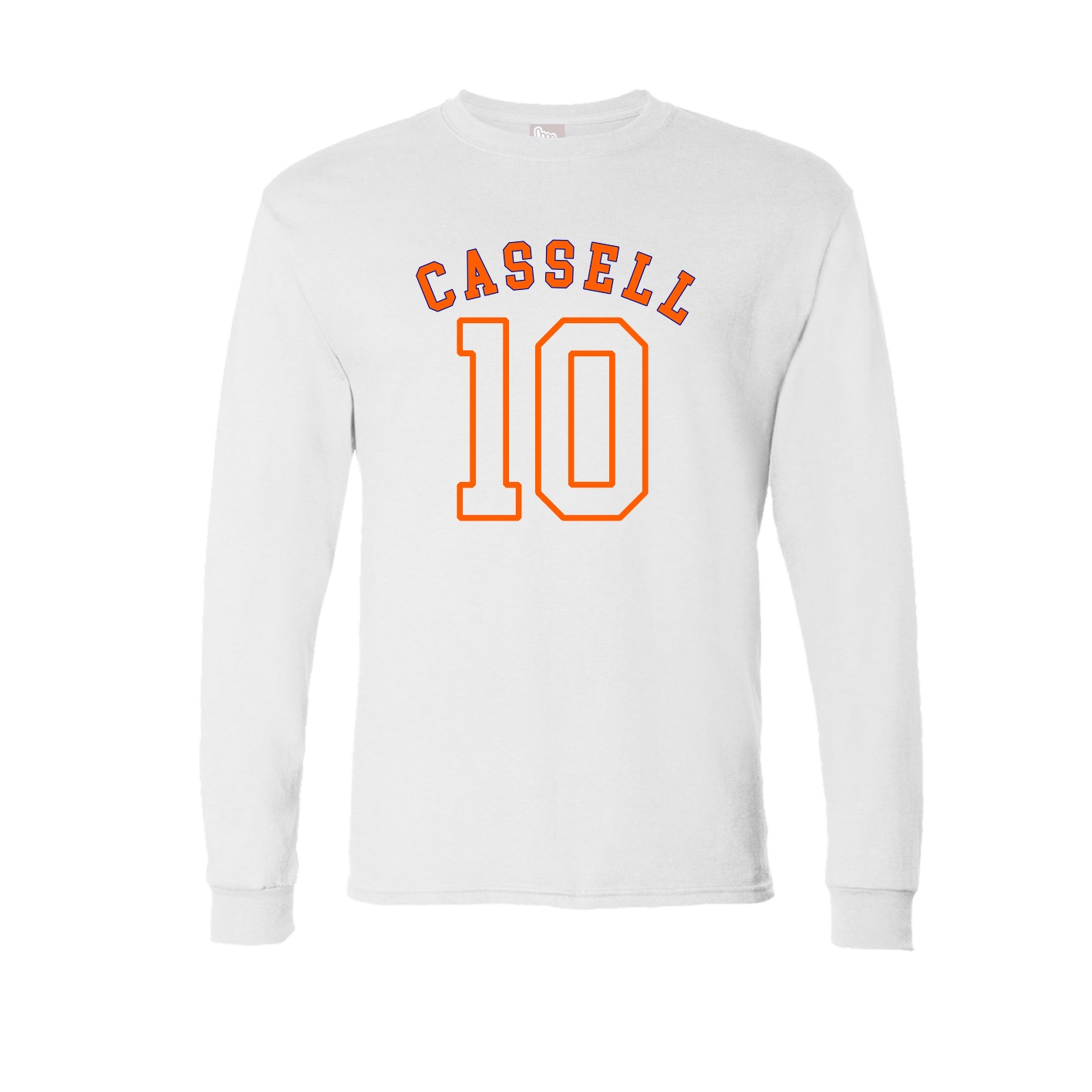 Long Sleeve Tee — Shirsey Arch in White