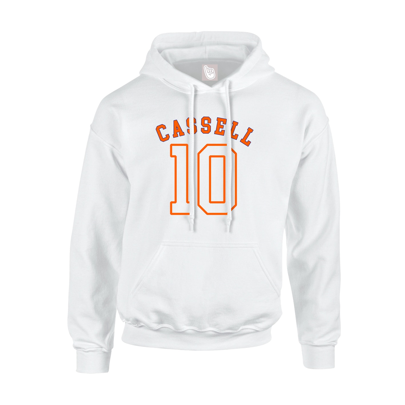 Hoodie — Shirsey Arch in White