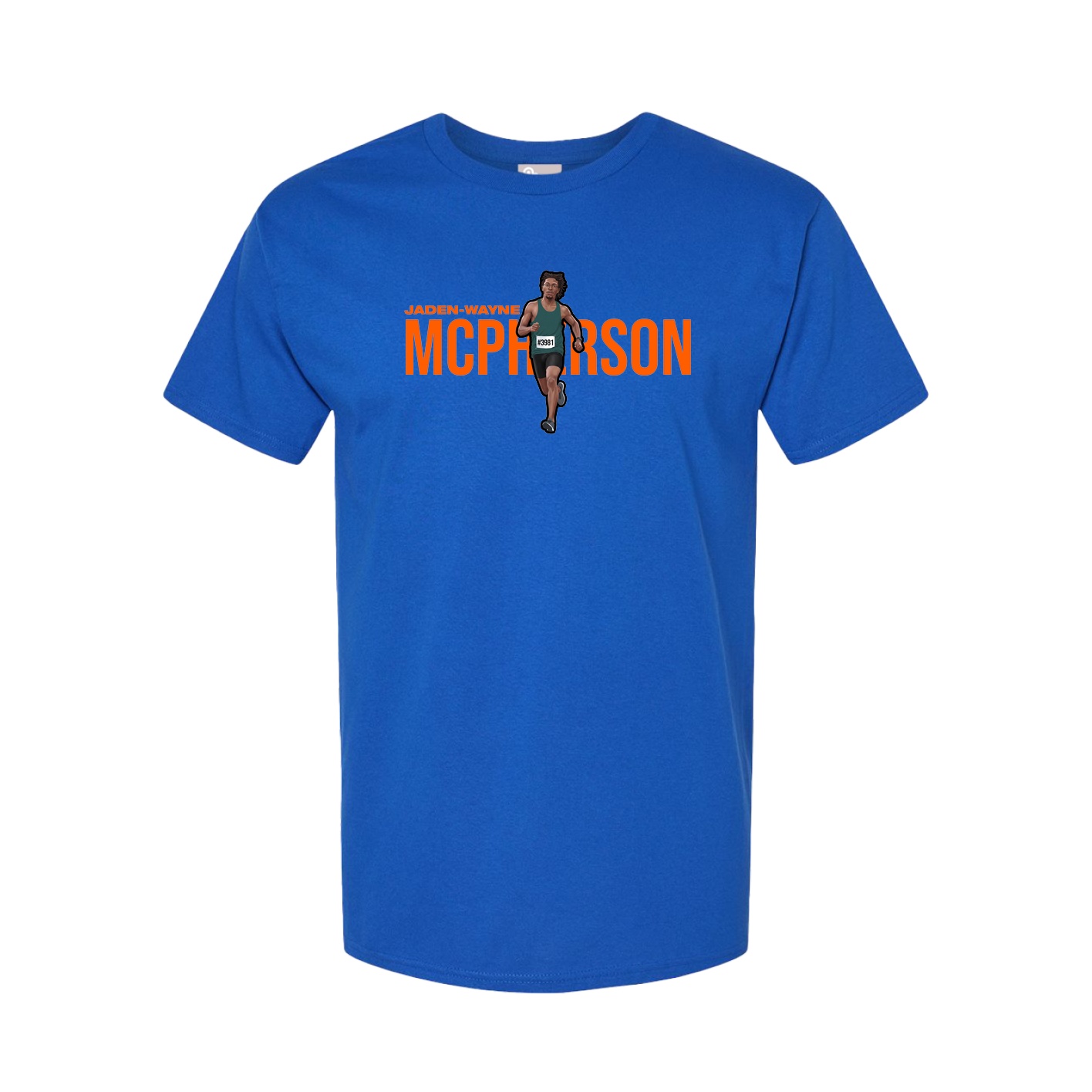 Tee — Player Name in Royal
