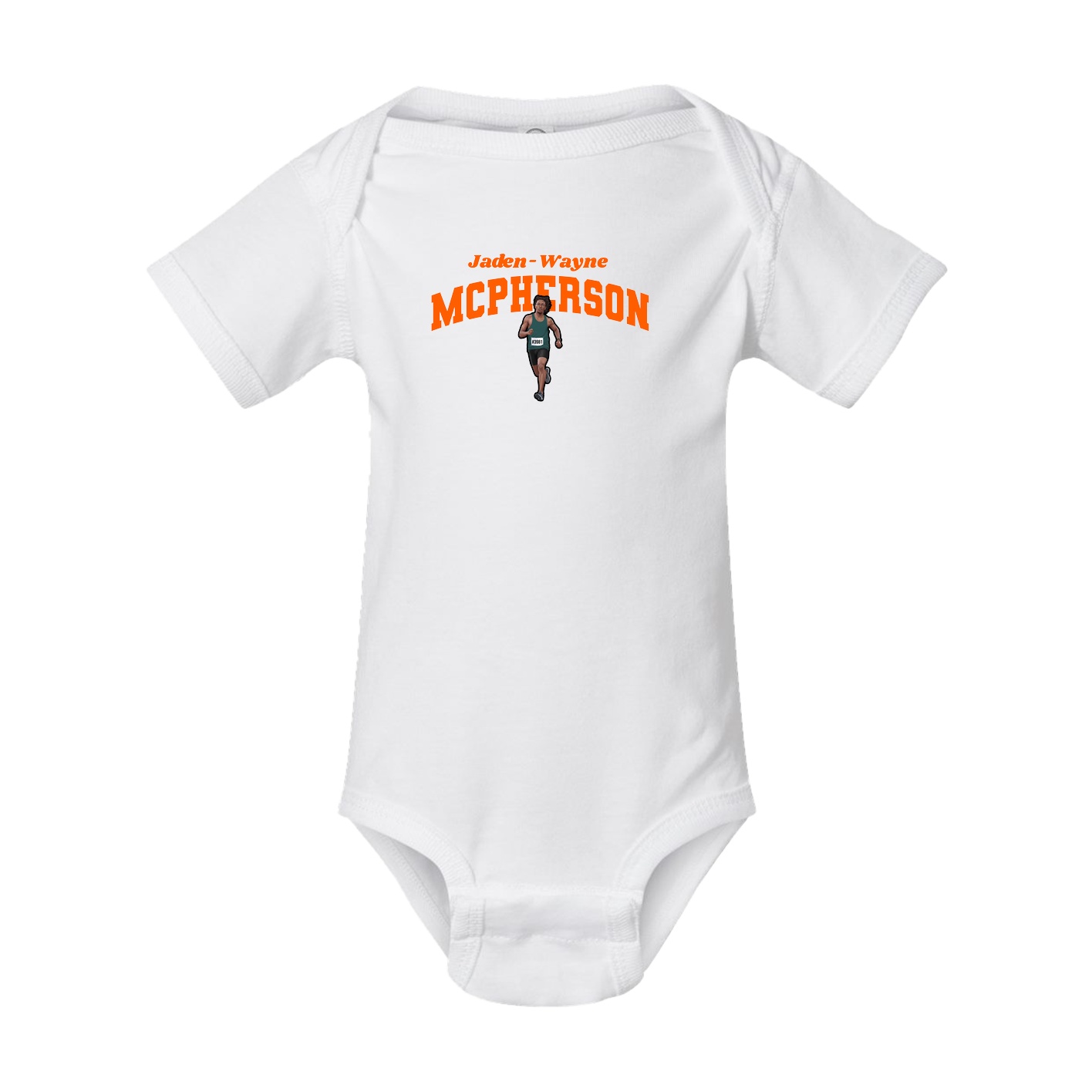 Baby Onesie — Signature Arch in White