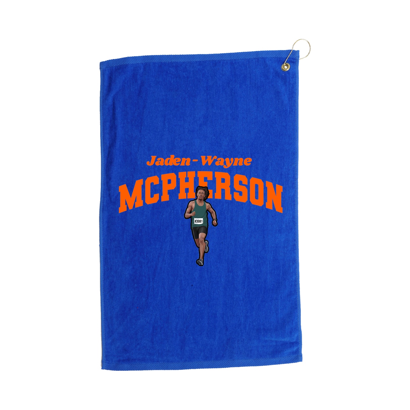 Golf Towel — Signature Arch in Royal