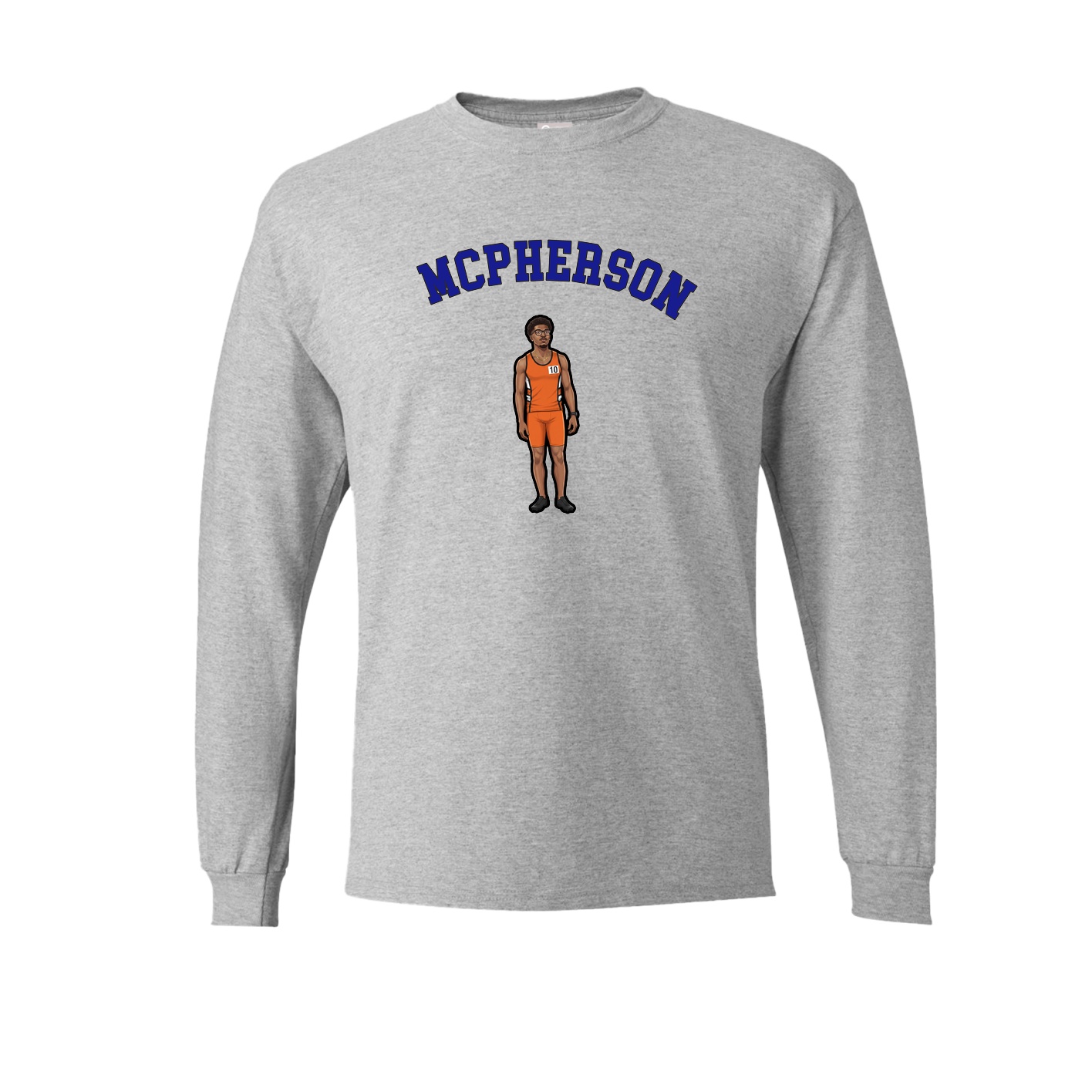 Long Sleeve Tee — Shirsey Arch in Grey