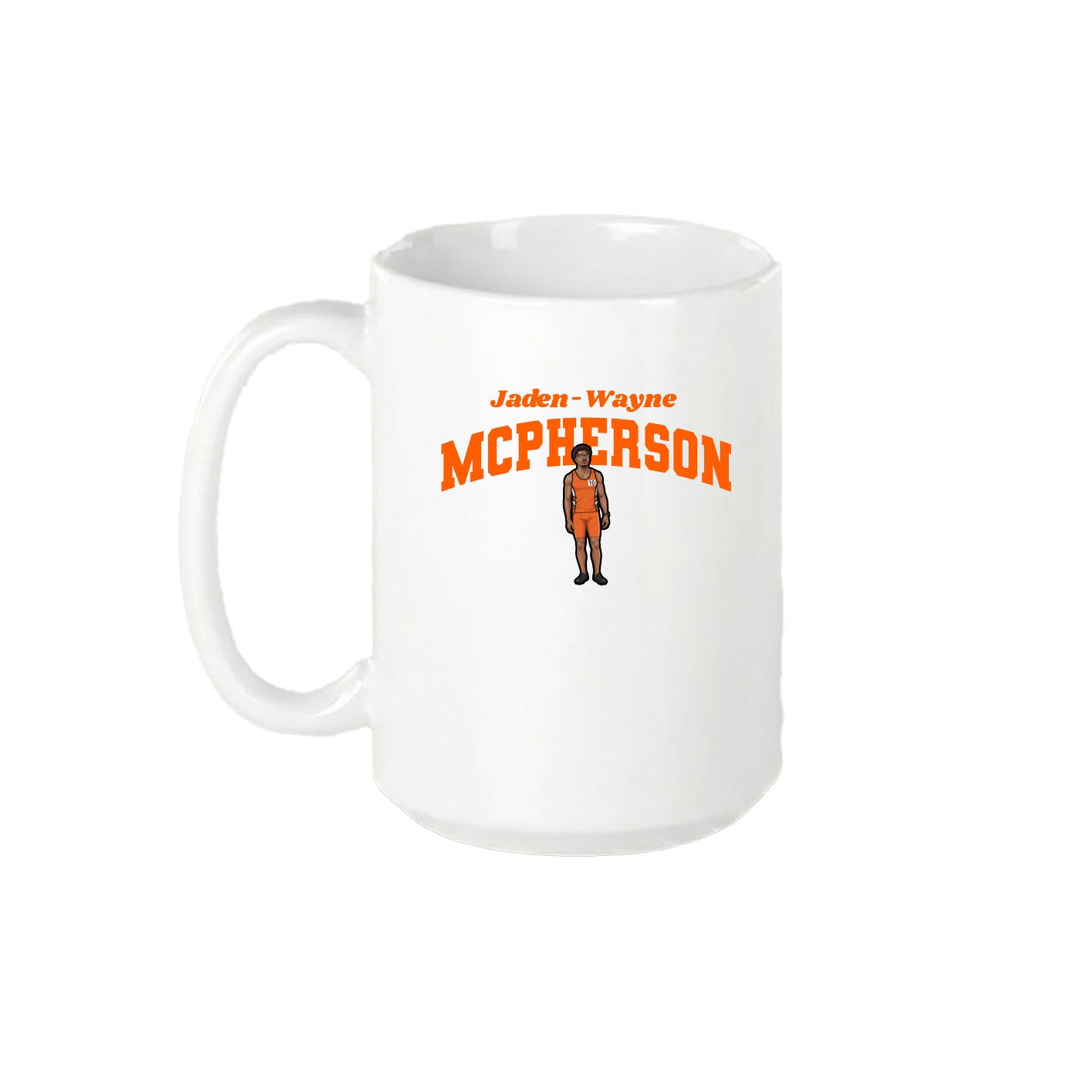 15oz Coffee Mug — Signature Arch in White