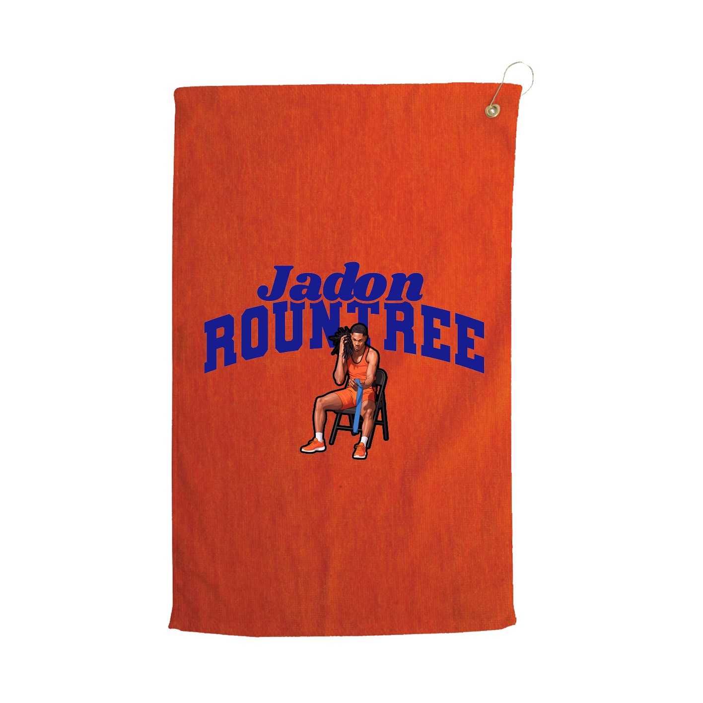 Golf Towel — Signature Arch in Orange