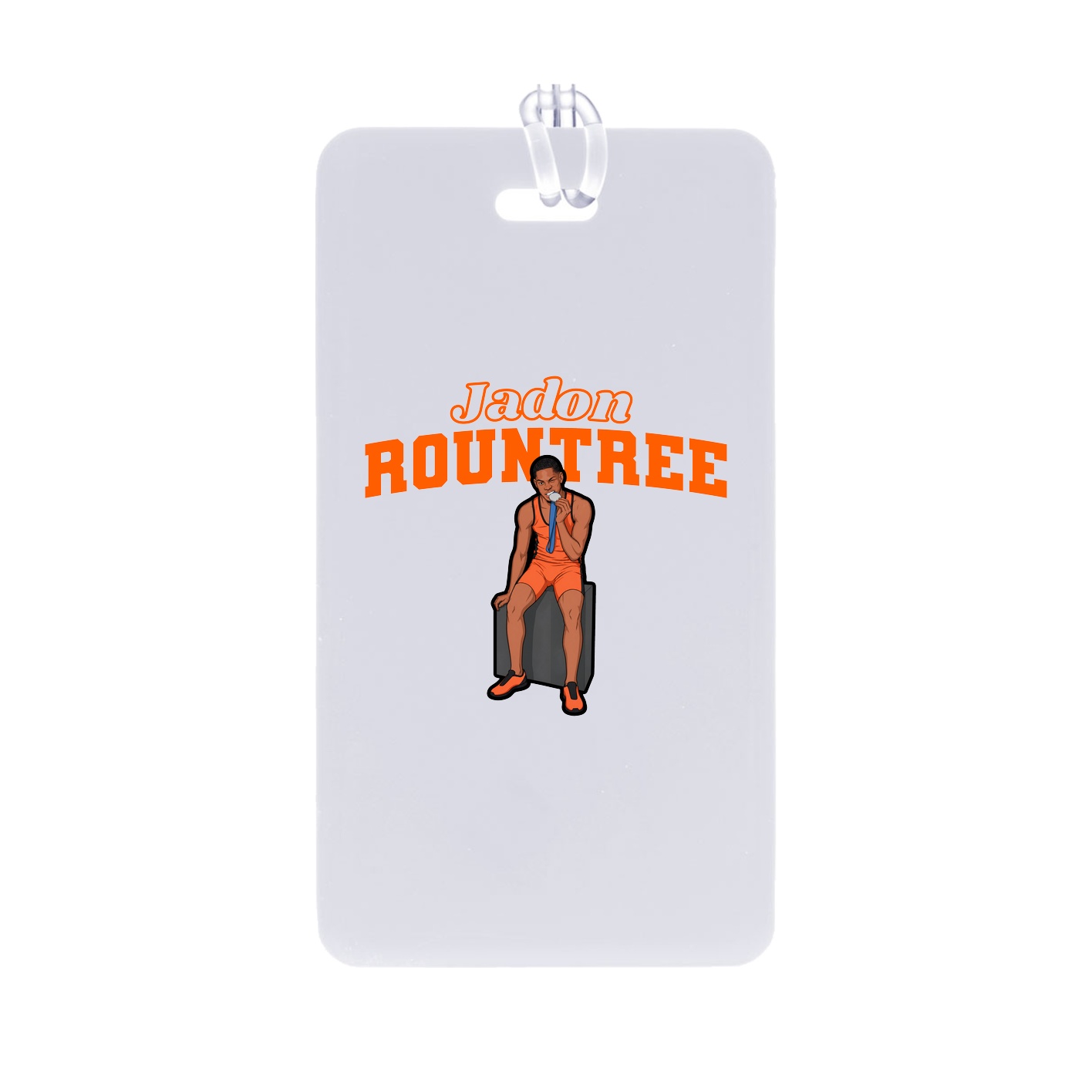 Bag Tag — Name Arch in Classic
